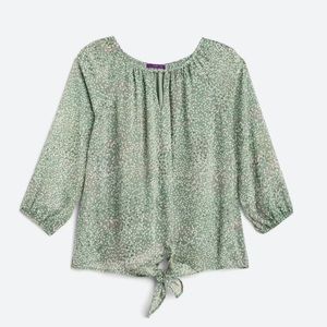 NWOT WEST KEI BLOUSE SIZE MEDIUM!